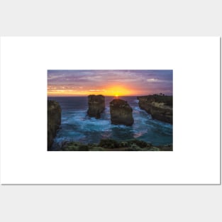 The Island Archway, Loch Ard Gorge region, Port Campbell National Park, Victoria, Australia Posters and Art